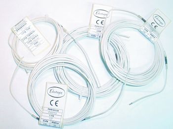 Cable calefactor de silicona de potencia lineal