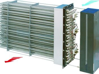 Modelos TMAX. Baterías para calentamiento de aire hasta 450 C